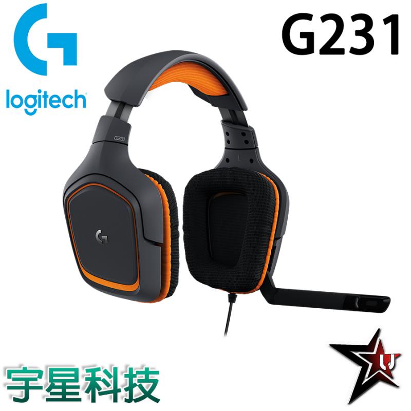 Logitech 羅技 G231 Prodigy 遊戲耳機麥克風
