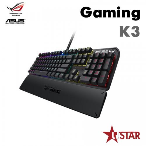 華碩 ASUS TUF GAMING K3 RGB 機械鍵盤