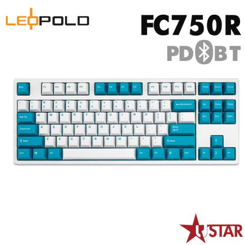 韓國LeoPold FC750R BT PD 機械鍵盤 薄荷藍 PBT二色成型鍵帽