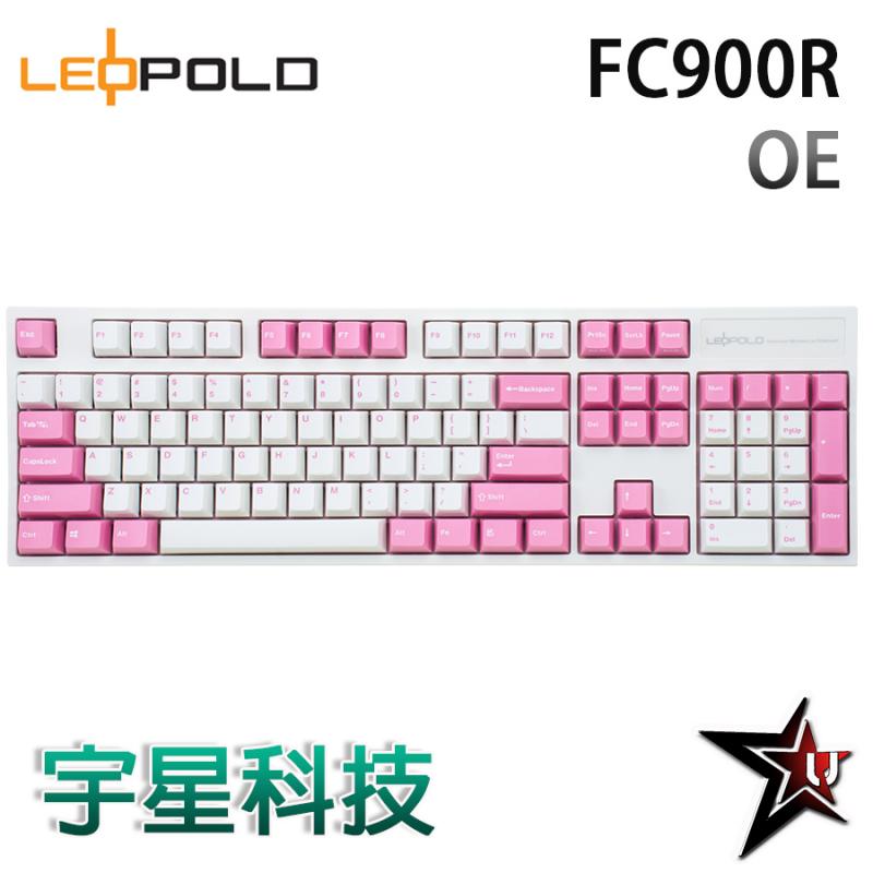 韓國LeoPold FC900R OE 白粉 機械鍵盤 OEM高 PBT二色成形鍵帽 