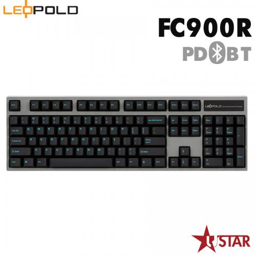 韓國 LeoPold FC900R BT PD 黑色青字 灰殼 藍芽版 PBT二射成型字體正刻英文 機械鍵盤 (預計1月到貨)