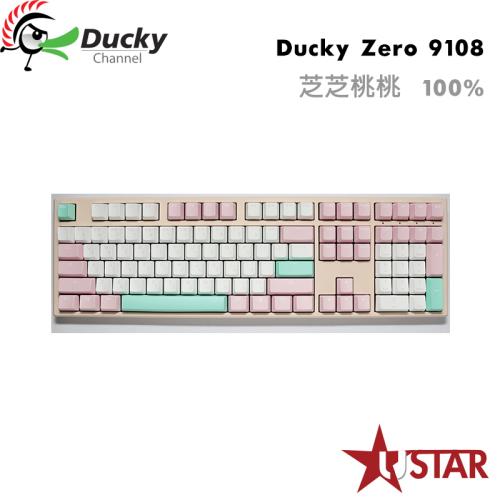創傑 Ducky Zero 9108 芝芝桃桃青/紅/茶/中文 鍵盤